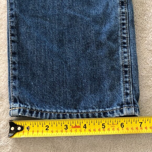 Gap Distressed Medium Wash Denim Overalls - Picture 16 of 16